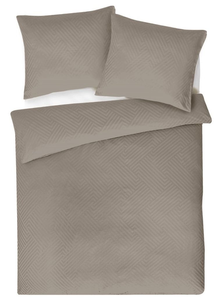 Matex, 3-częściowy komplet pościeli, adamaszek geometryczny, 200-220 cm