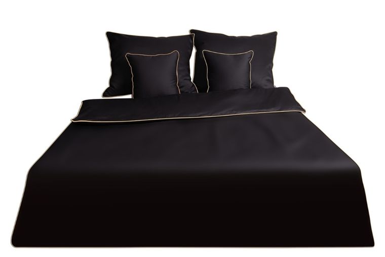 Matex, Gold Line, pościel satynowa, jednobarwna z wypustką, 140-200 cm