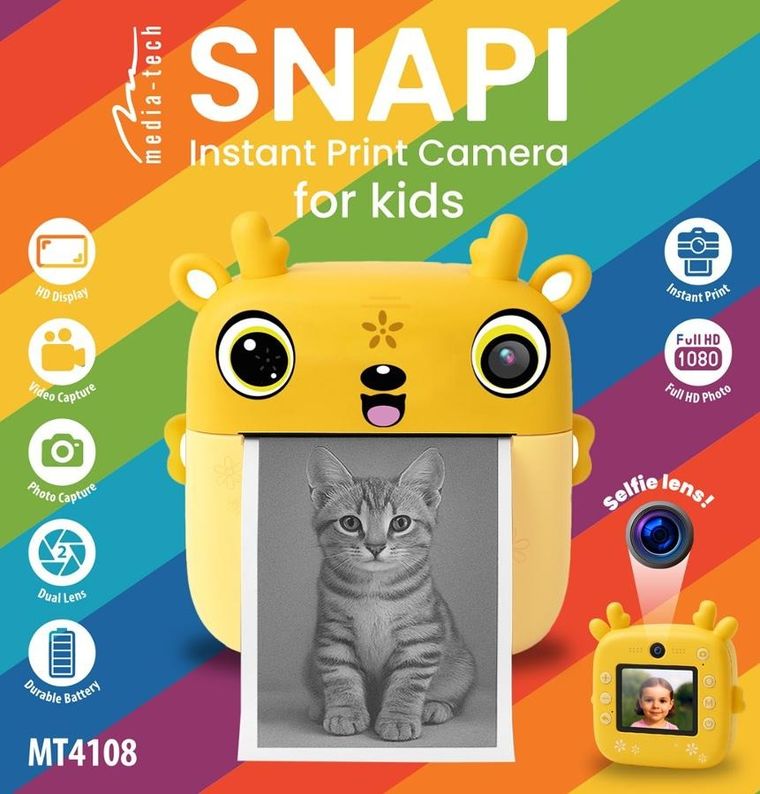 Media-Tech, Snapi, cyfrowy aparat fotograficzny, MT4108