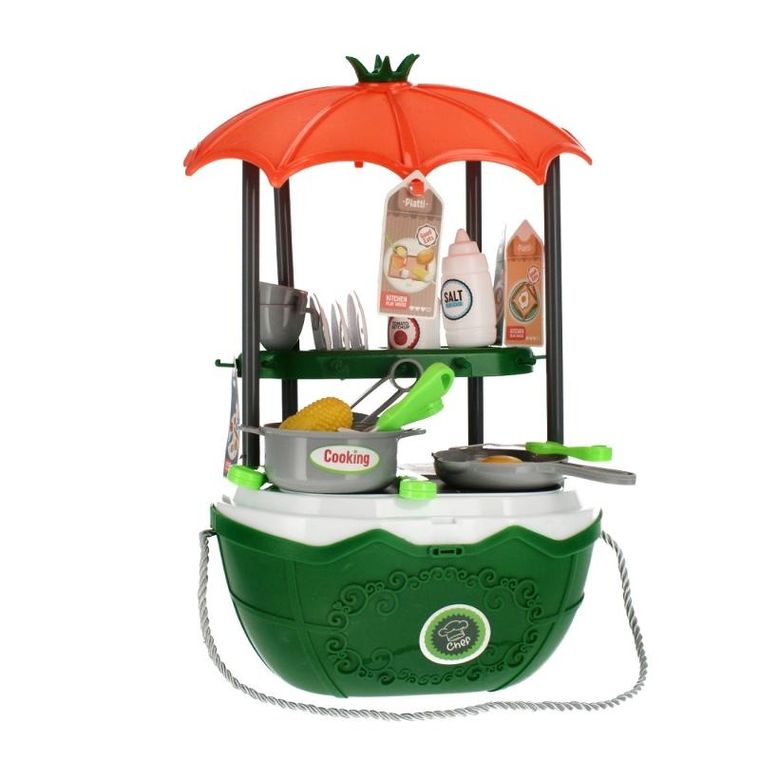 Mega Creative, kuchnia z akcesoriami, walizka