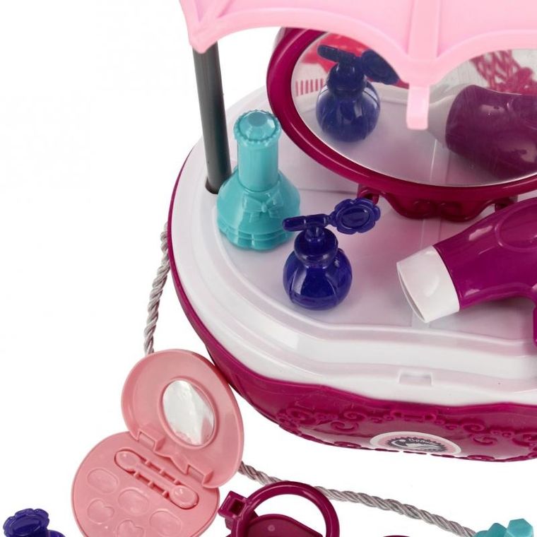 Mega Creative, toaletka z akcesoriami, walizka