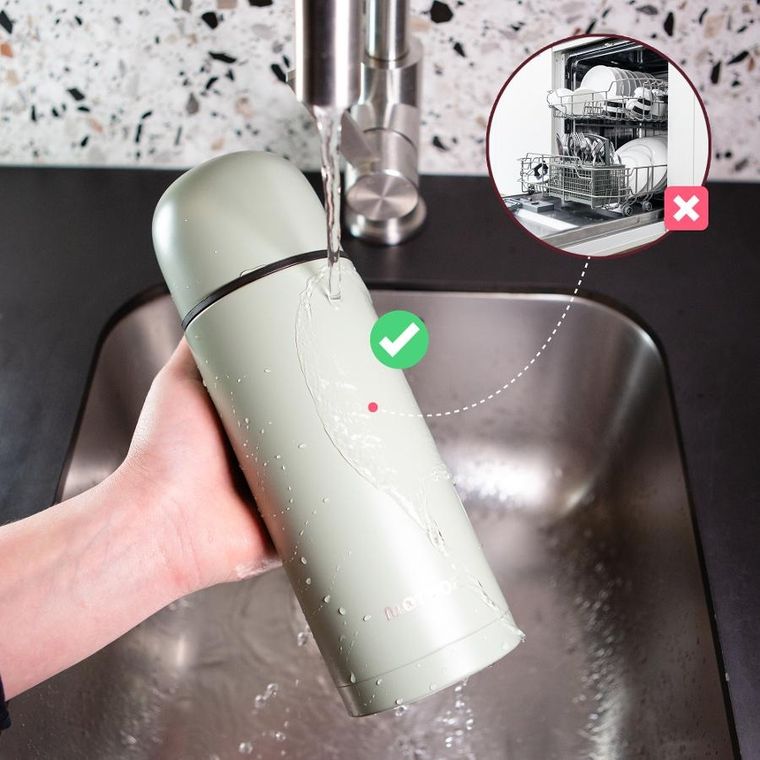 Meteor, termos, khaki, 1000 ml