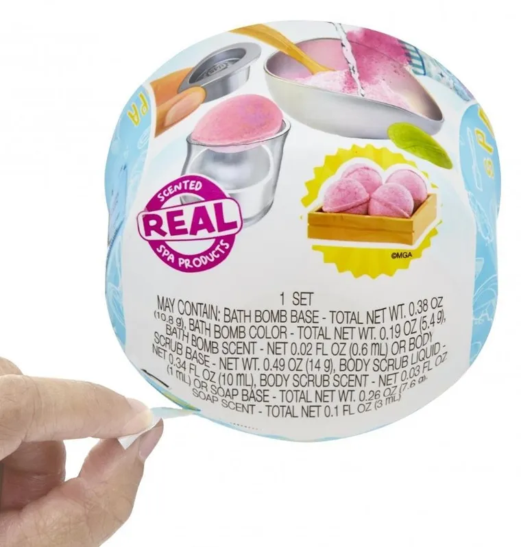 MGA's Miniverse, Make It Mini, Spa, zestaw z kulą niespodzianką