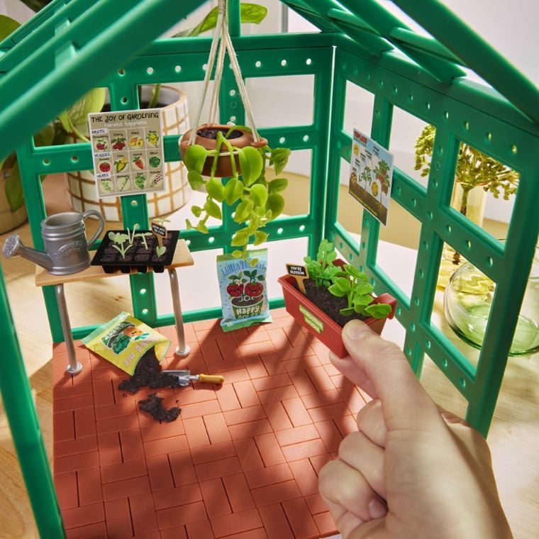 MGA's Miniverse, Spaces, Starter Pack Greenhouse, mini szklarnia