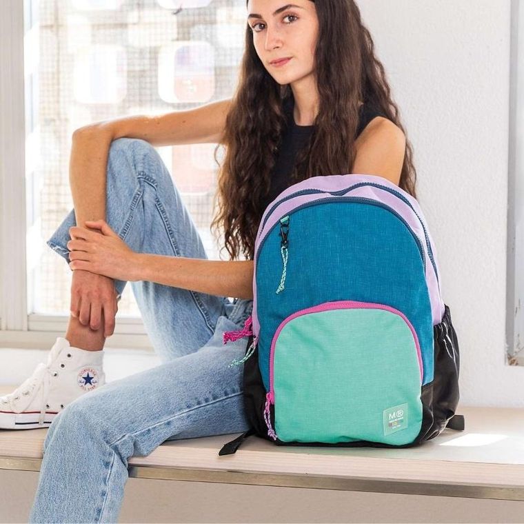 Miquelrius, Berlin, Rider Purple, plecak trzykomorowy, 27l