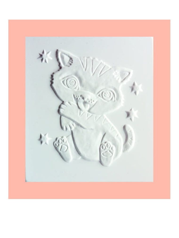 Mirage Hobby, Wypukła Malowanka, zestaw kreatywny do malowania, Zwierzątka