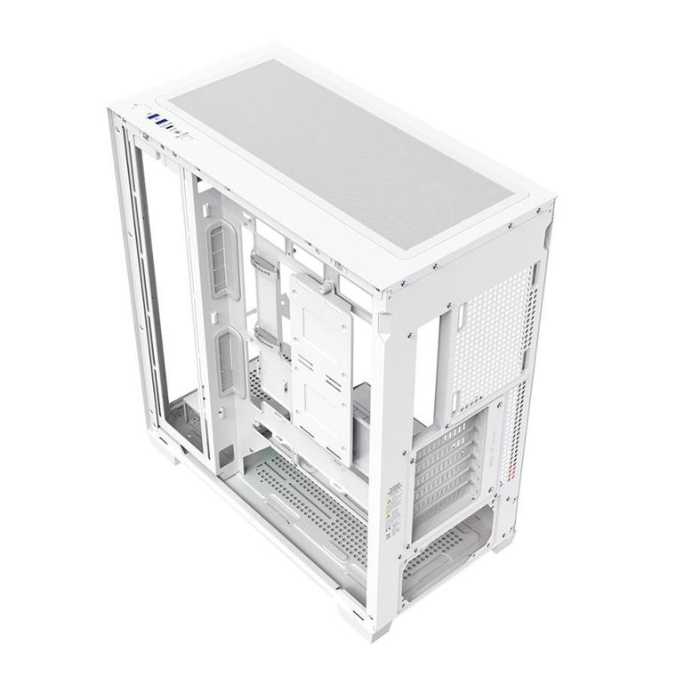 Modecom, Volcano, obudowa komputerowa, STELLAR PLUS ARGB MIDI NF, biała