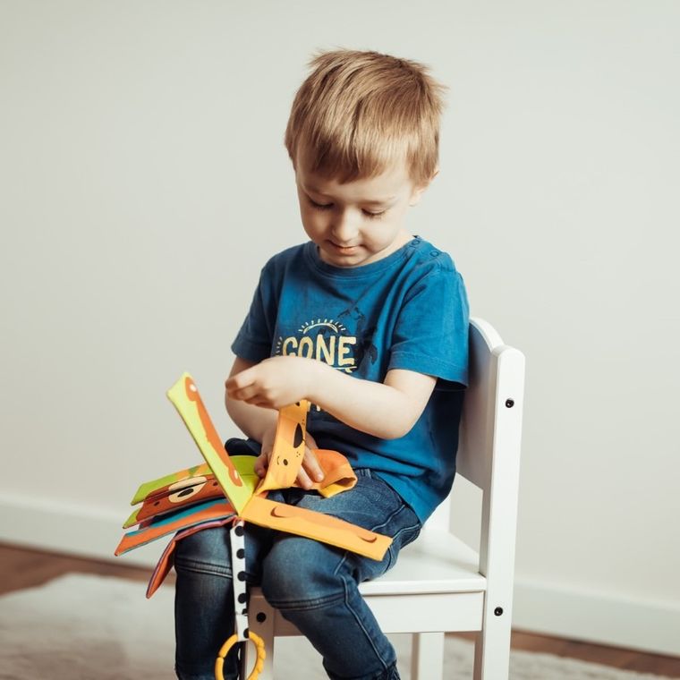 Mom's Care, książeczka puzzlowa, zabawka sensoryczna