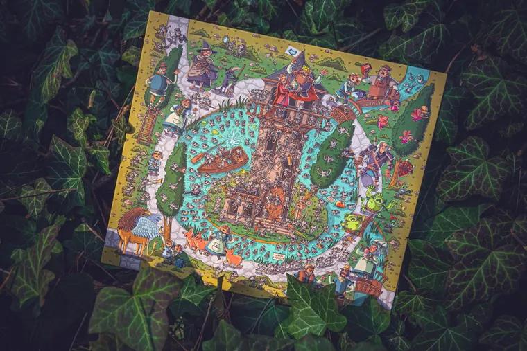 Muduko, W krainie legend, gra familijna na spostrzegawczość