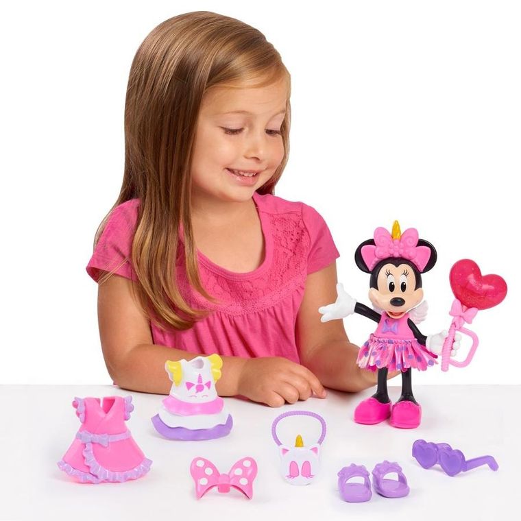 Myszka Minnie, Fabulous fashion, fugurka z akcesoriami, 15 cm