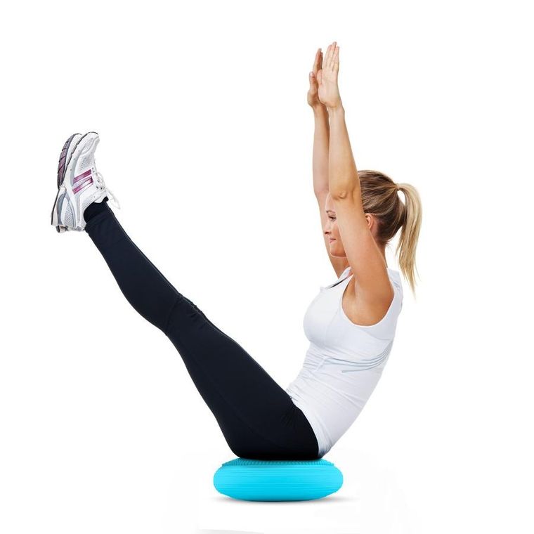 Neo-Sport, poduszka sensoryczna do ćwiczeń, niebieska, 33 cm