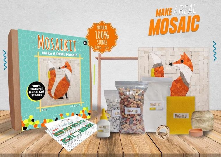 Neptune Mosaic, Lisek, mozaika