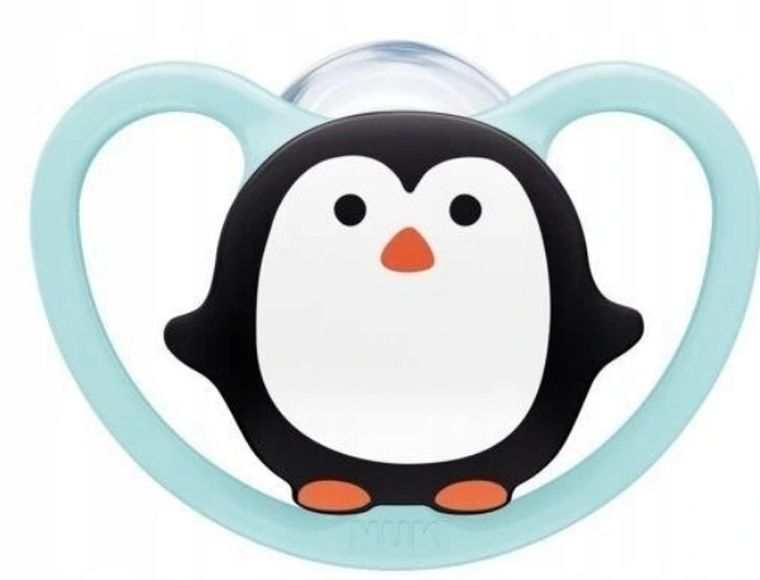 Nuk, Space, smoczek uspokajający, silikonowy, 18-36m, 1 szt.
