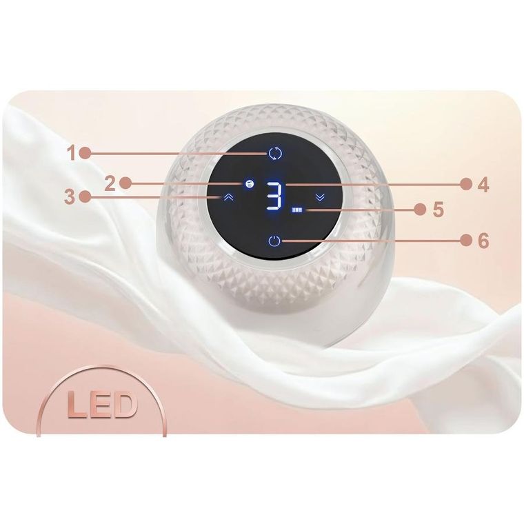 Nukido, laktator elektryczny, trójfazowy, beżowy, NK-961