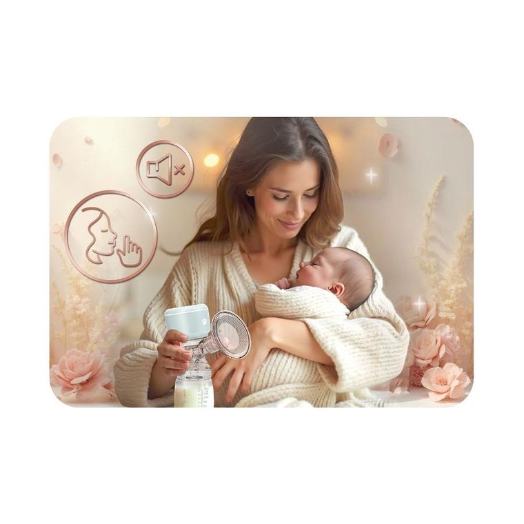 Nukido, laktator elektryczny, trójfazowy, niebieski, NK-962