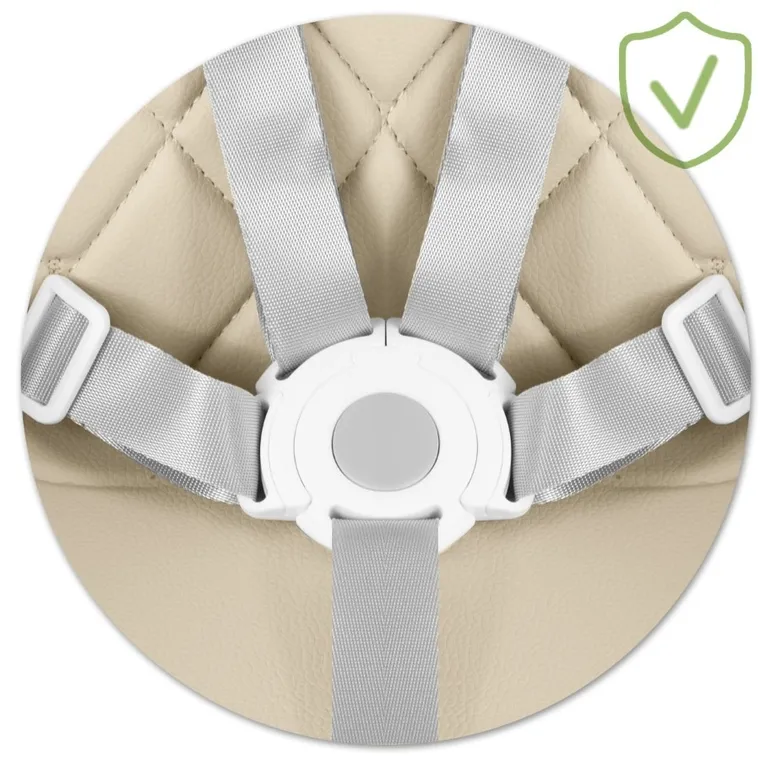 Nukido, Lilo, krzesełko do karmienia, beżowe