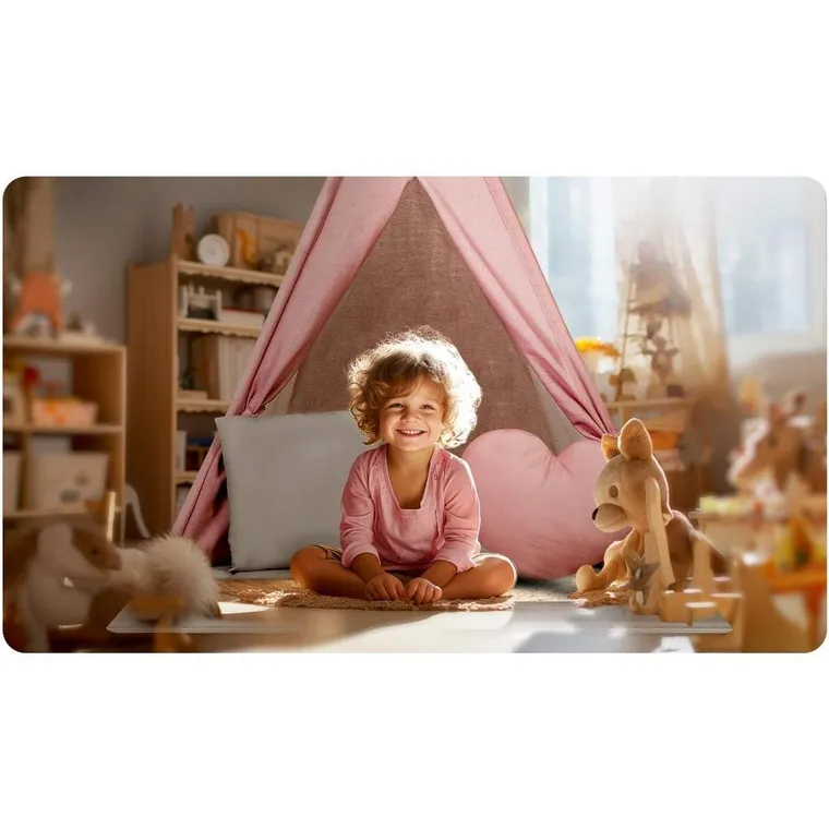 Nukido, namiot tipi dla dzieci, różowy