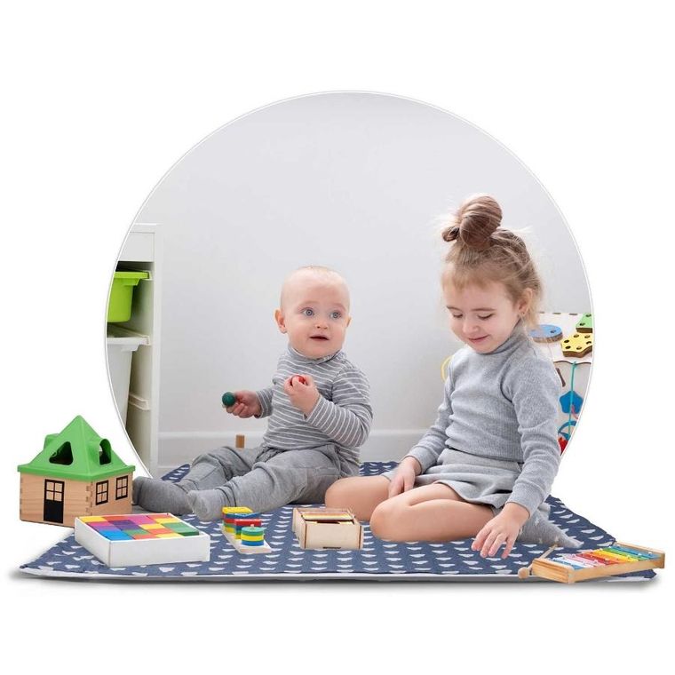 Nukido, namiot tipi dla dzieci ze światełkami, granatowy