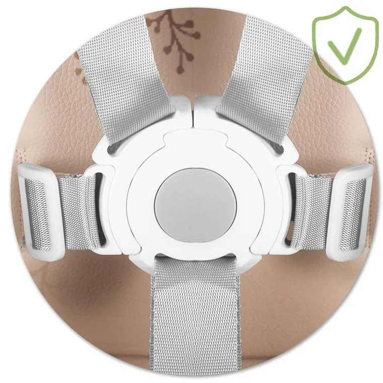 Nukido, Tilo, krzesełko do karmienia, beżowe