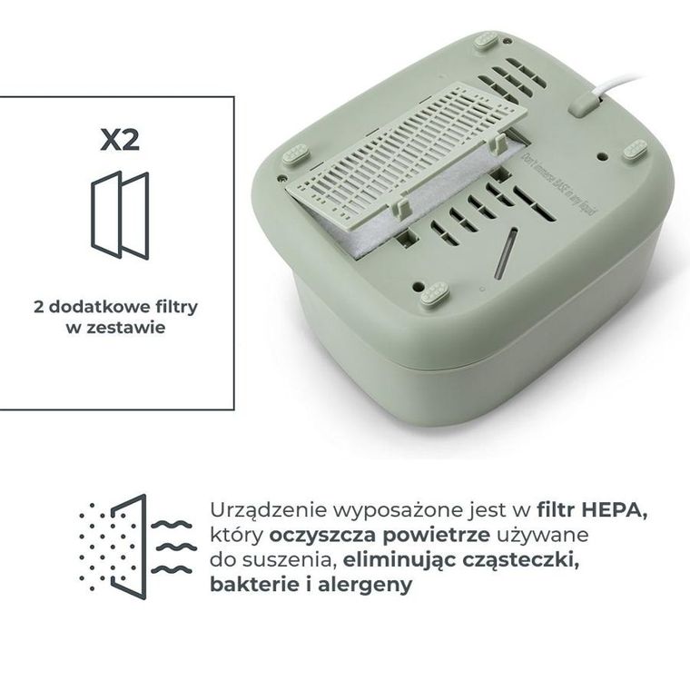 Nuvita, SteriDry, sterylizator z suszarką do butelek i smoczków