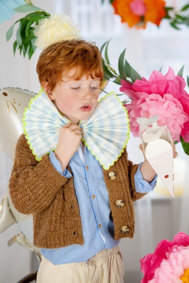 PartyDeco, Królik, papierowe pudełko, 6 szt.