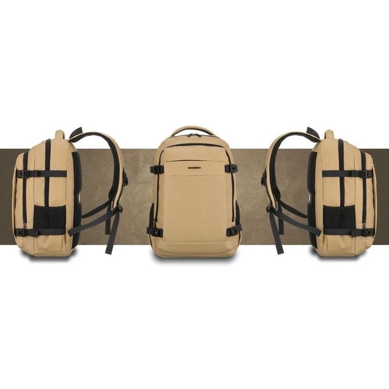 Peterson, plecak podróżny, 2-komorowy, khaki