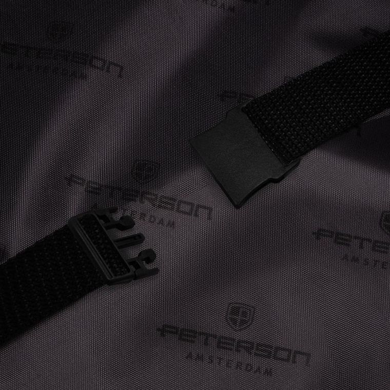 Peterson, plecak podróżny, czarny