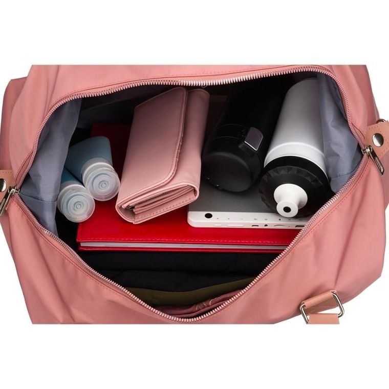 Peterson, torba sportowa, 1-komorowa, różowa