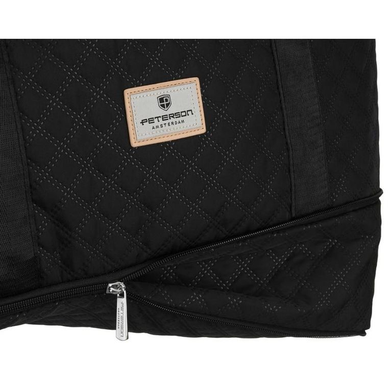 Peterson, torba treningowa, 1-komorowa, czarna