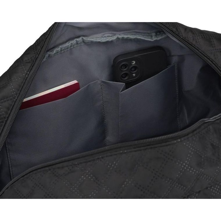 Peterson, torba treningowa, 2-komorowa, czarna