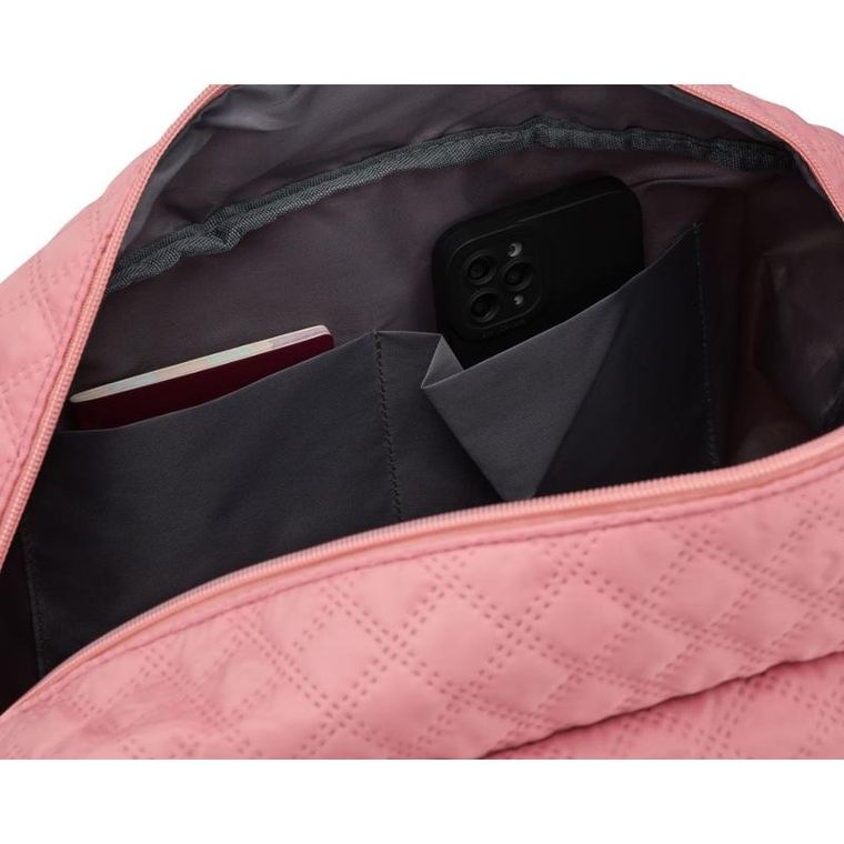 Peterson, torba treningowa, 2-komorowa, różowa