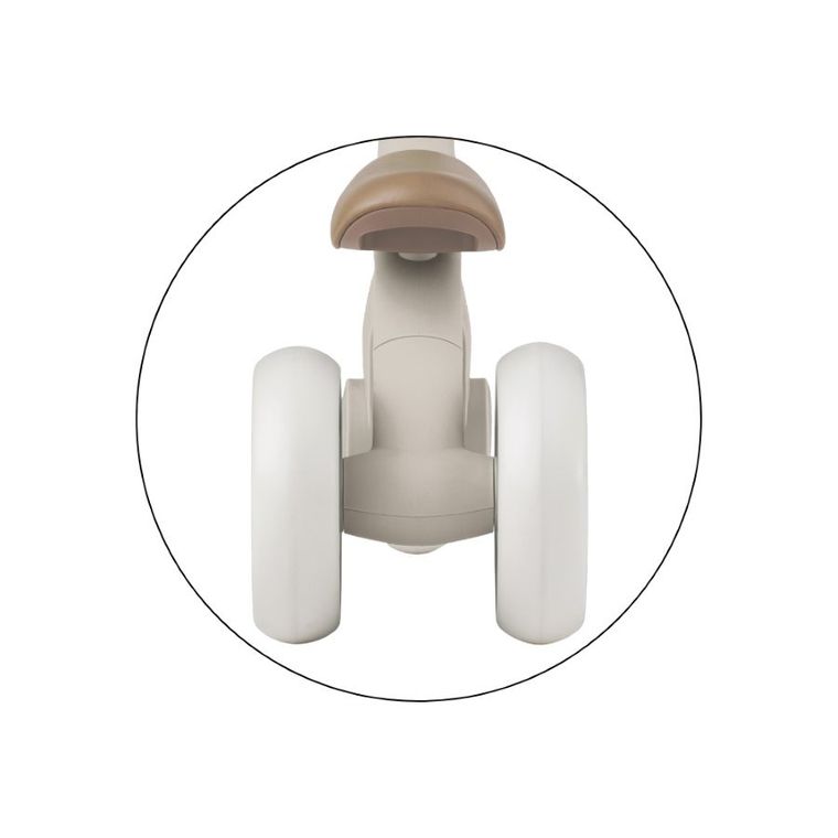 Petite&Mars, Bingo, rowerek trójkołowy 3w1, Ivory White