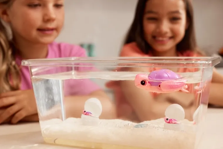 Pets Alive, Mama Turtle & Baby Surprise, mama żółw i małe żółwiki, zabawka interaktywna