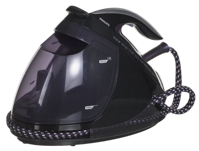 Philips, żelazko z generatorem pary, GC9650/80, 2400W, purpurowy