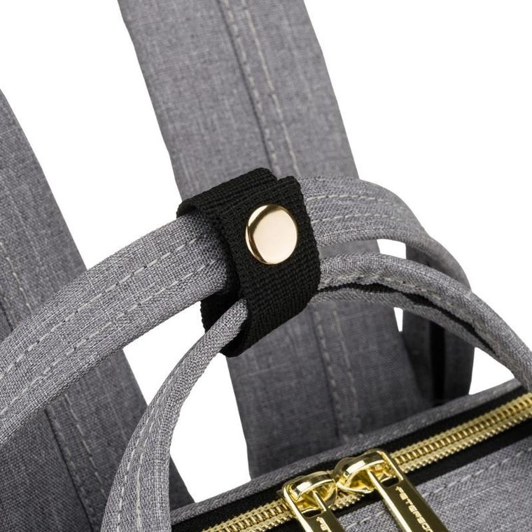 Plecak na latopa, szary, Peterson