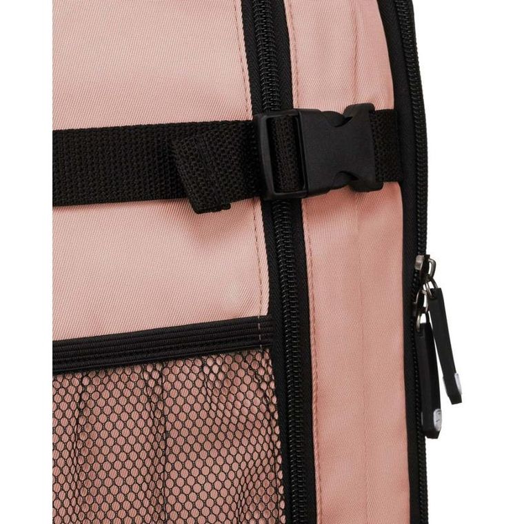 Plecak podróżny, bagaż podręczny do samolotu, różowy, Peterson