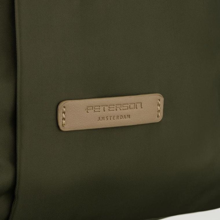 Plecak podróżny, bagaż podręczny do samolotu, zielony, Peterson