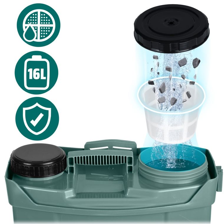 Plonos, opryskiwacz akumulatorowy