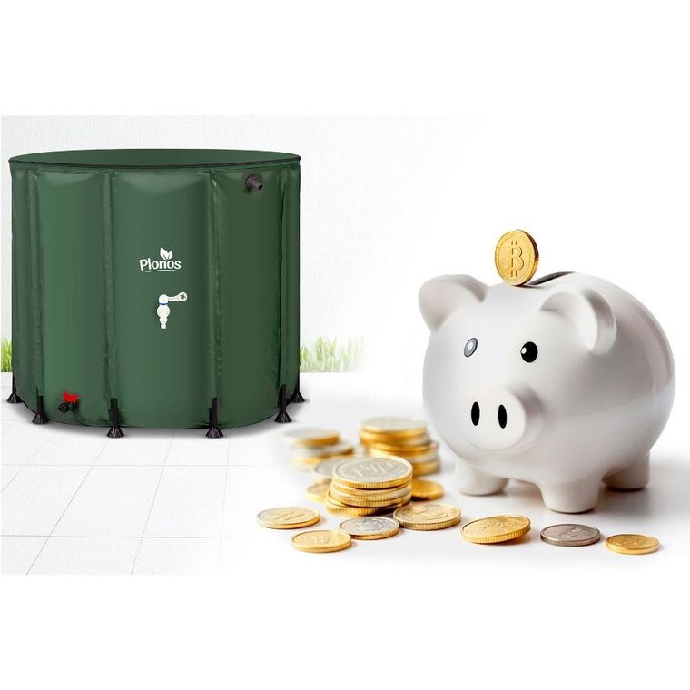 Plonos, zbiornik na deszczówkę, 650l