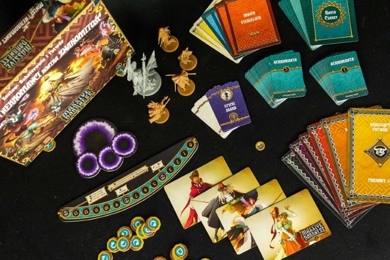 Portal Games, Massive Darkness 2: Mnisi i Nekromanci vs Znakomit, dodatek do gry