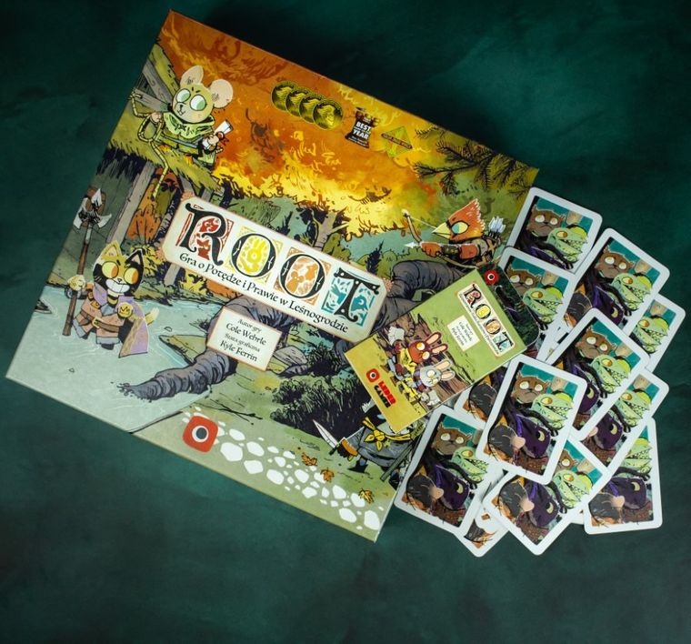 Portal Games, Root, Talia Banitów i Partyzantów, dodatek do gry, gra strategiczna