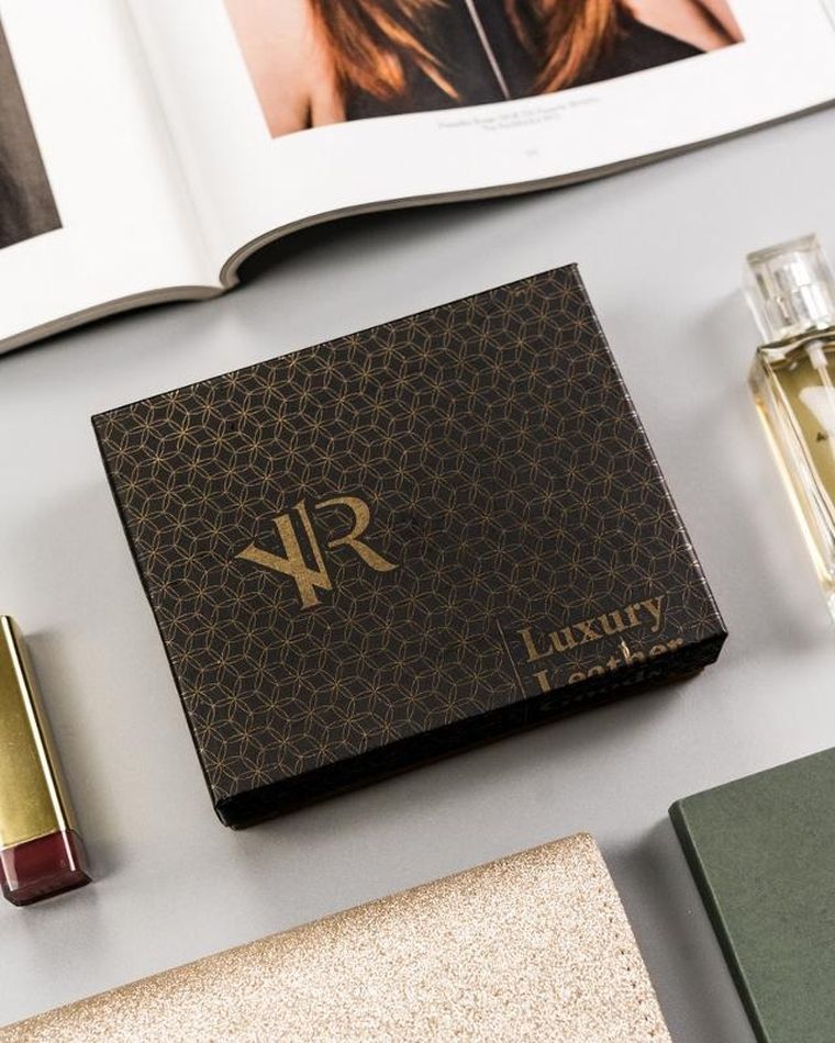 Portfel, czerwony, skórzany, Rovicky