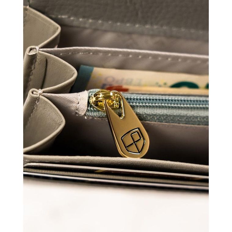 Portfel, mix, skórzany, Peterson