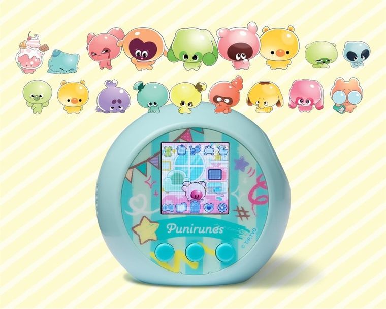 Punirunes, interaktywne cyfrowe zwierzątko, zielone