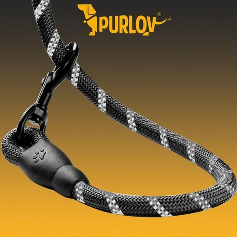 Purlov, smycz treningowa odblaskowa, 5m