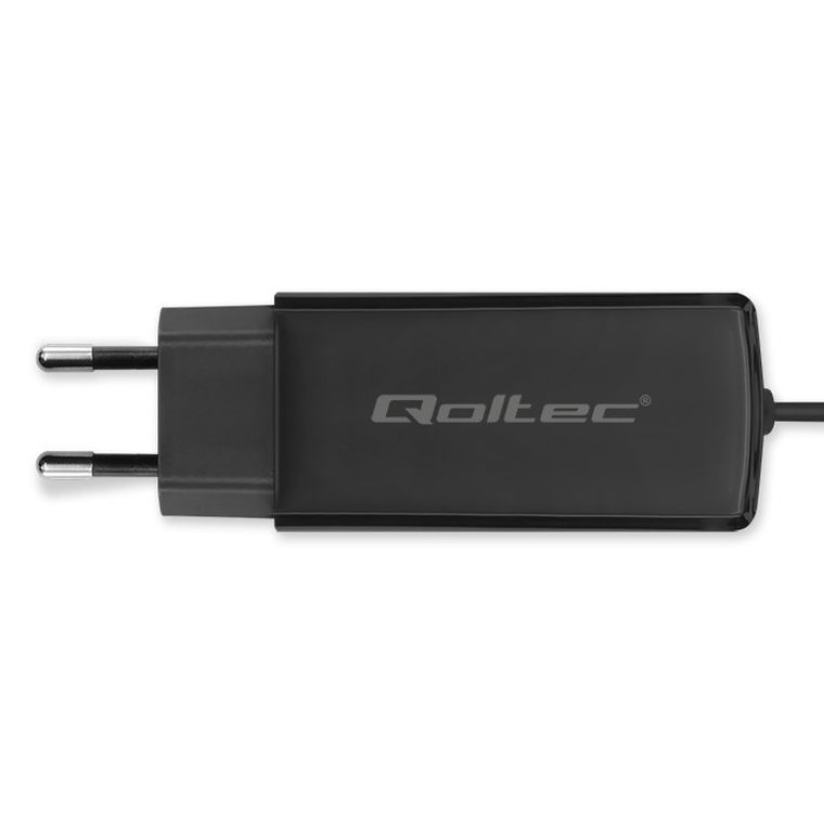 Qoltec, ładowarka sieciowa, 65W, GAN, 5-20V, 3-3.25A, USB 3.1