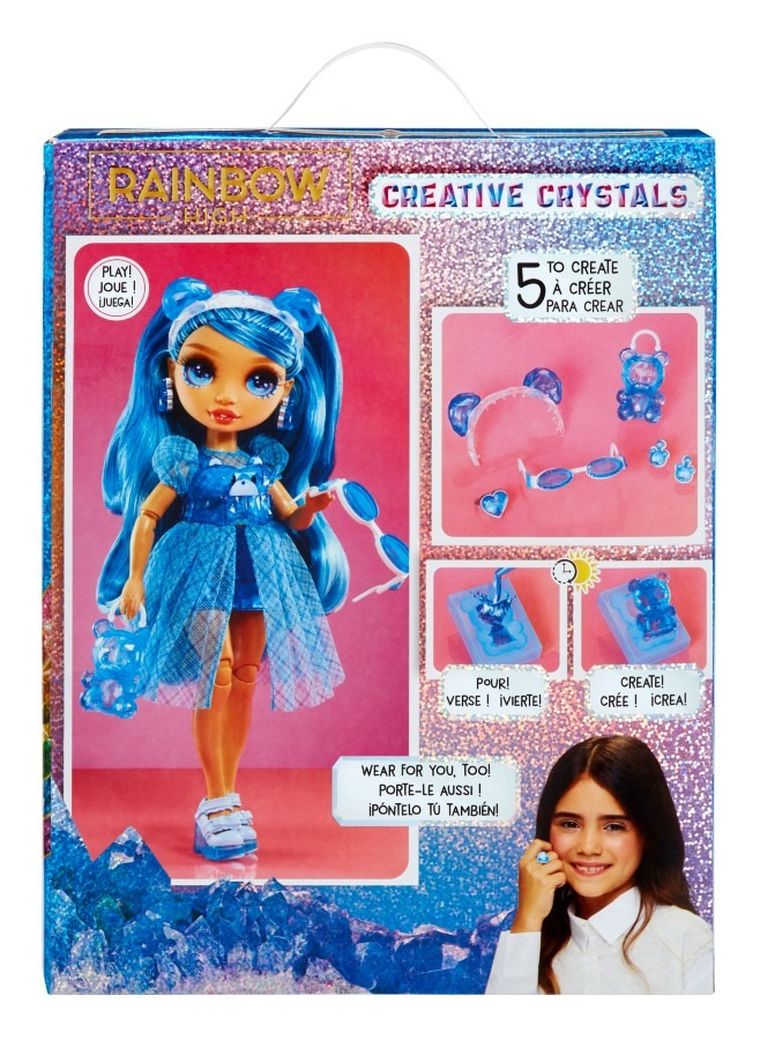 Rainbow High, Creative Crystals, Skyler, lalka modowa