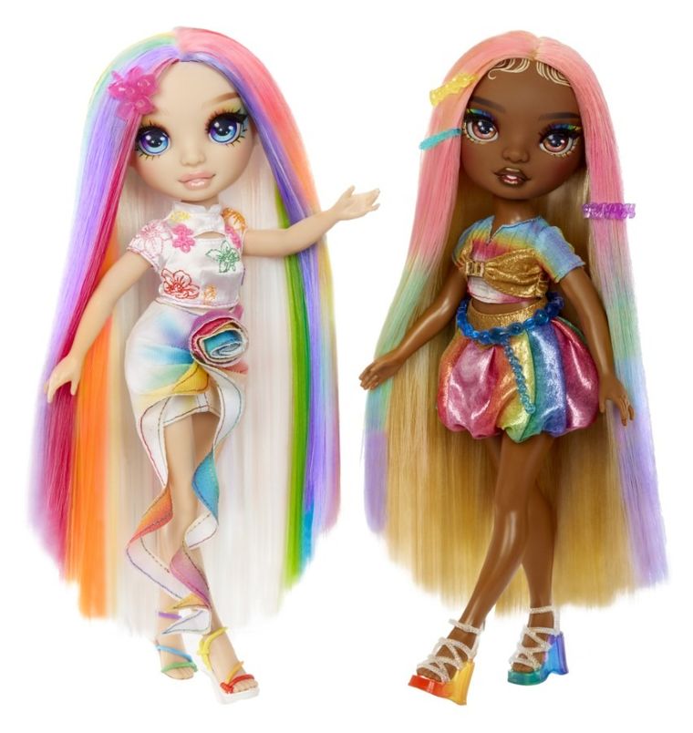 Rainbow High, Hair Chalk & Style, Amaya, lalka modowa