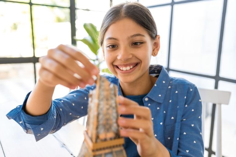 Ravensburger, Wieża Eiffla, puzzle 3D, 216 elementów