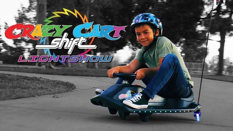 Razor, Crazy Cart Shift, pojazd na akumulator do driftu, czarny LED
